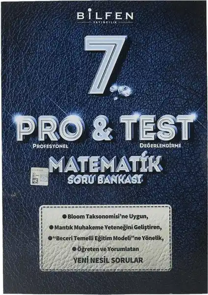 Bilfen Yayınları 7. Sınıf Matematik Pro&Test Soru Bankası Güncel ve Kapsamlı Kaynak