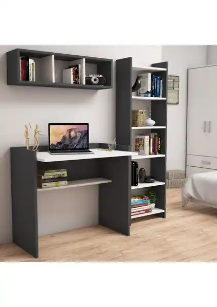 Bimossa Mahidevran ve Bimossa Nurbanu Çalışma Masası ve Kitaplık Karşılaştırması