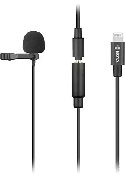 Boya BY-M2 iPhone Uyumlu Yaka Mikrofonu Profesyonel Ses Çözümünüz