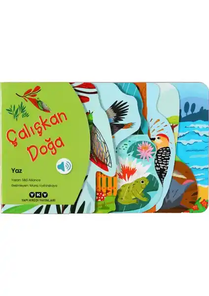 Çalışkan Doğa Yaz Sesli Kitap: Çocuklar İçin Doğa Seslerini Öğrenme ve Keşfetme Aracı