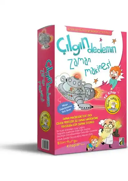 Çılgın Dedemin Zaman Makinesi: Bilim ve Masalın Buluştuğu Eğlenceli Çocuk Hikayesi