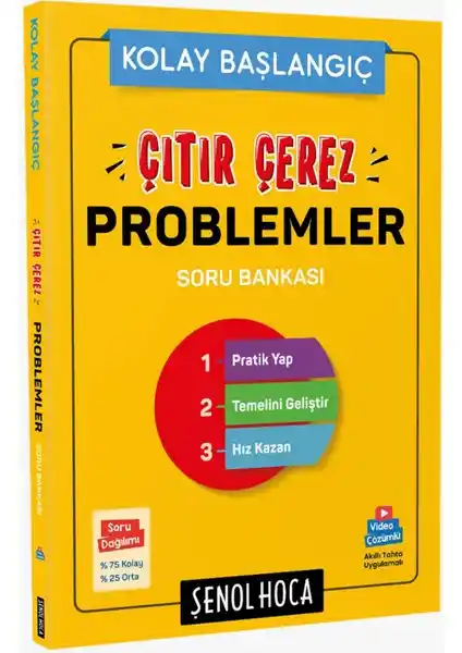 Çıtır Çerez Problemler: Temel ve Pratik Problem Çözme Kaynağı Öğrencilere Yönelik