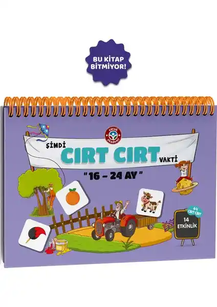 Çocuk Akademi 16-24 Ay İçin Eğitici ve Eğlenceli Cırt Cırtlı Öğrenme Seti