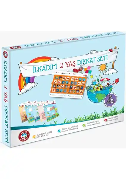 Çocuk Akademi İlka<dı>m 2 Yaş Dikkat Seti: Erken Dönem Gelişim İçin Güçlü Bir Eğitim Aracı