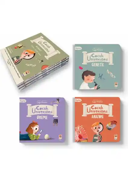 Çocuklar İçin Biyoloji Seti: Anatomiden Genetiğe Eğlenceli Öğrenme Kaynağı