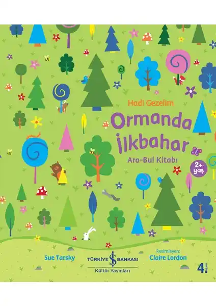 Çocuklar İçin Doğa Temalı Ara-Bul Kitabı Hadi Gezelim Ormanda İlkbahar