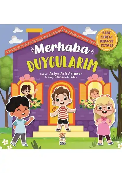 Çocuklar İçin Duygu Öğretici Kitap 'Merhaba Duygularım' Gelişmiş Malzeme ve Eğlenceli İçerik