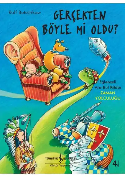 Çocuklar İçin Eğlenceli ve Öğretici Zaman Yolculuğu Temalı Kitap İncelemesi