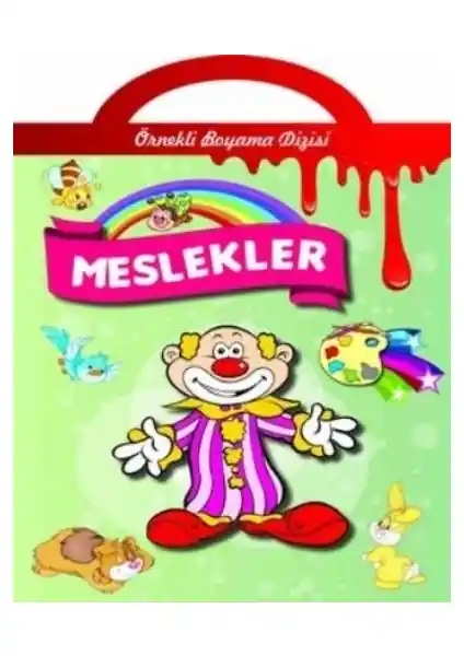 Çocuklar İçin Meslekler Temalı Boyama Kitabı: Motor Becerileri ve Yaratıcılığı Destekleyen Eğitim Aracı