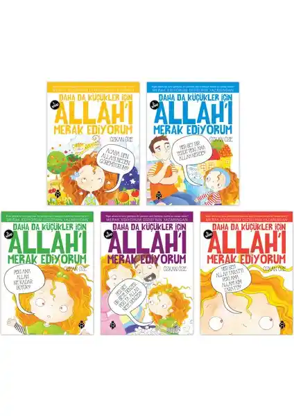 Daha Da Küçükler İçin Allah'ı Merak Ediyorum Seti çocuklara dini kavramları eğlenceli ve anlaşılır şekilde öğretir