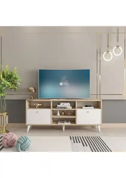 Decorfers Eva ve Variant Rose Duvar Raflı TV Ünitesi Karşılaştırması