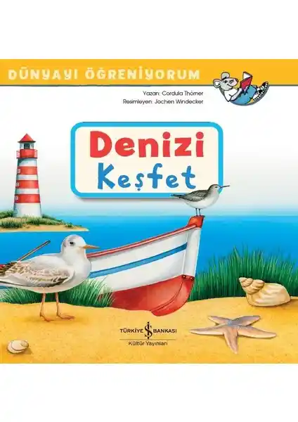 Denizi Keşfet, Dünyayı Öğreniyorum: Çocuklar İçin Denizler ve Okyanuslar Eğitici Kitap