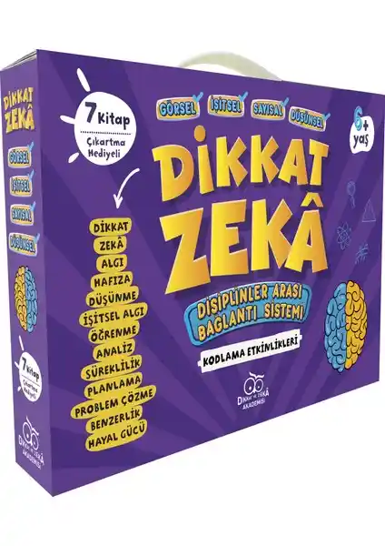 Dikkat ve Zeka Gelişimi İçin 6-8 Yaş Çocuklar İçin Eğitim Seti Analizi