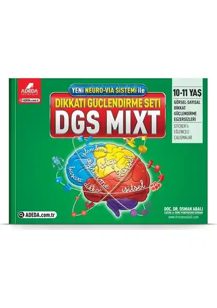 Dikkati Güçlendirme Seti Mixt 10-11 Yaş: Çocukların Odak ve Zeka Gelişimine Destek