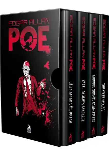 Edgar Allan Poe Seti ile Korku ve Gizem Dolu Edebiyat Yolculuğu