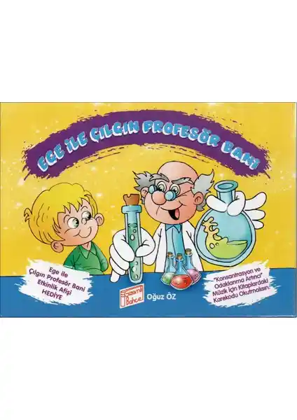 Ege ile Çılgın Profesör Bani Hikaye Seti: Bilim ve Eğlence Dolu Çocuklar İçin Kitaplar