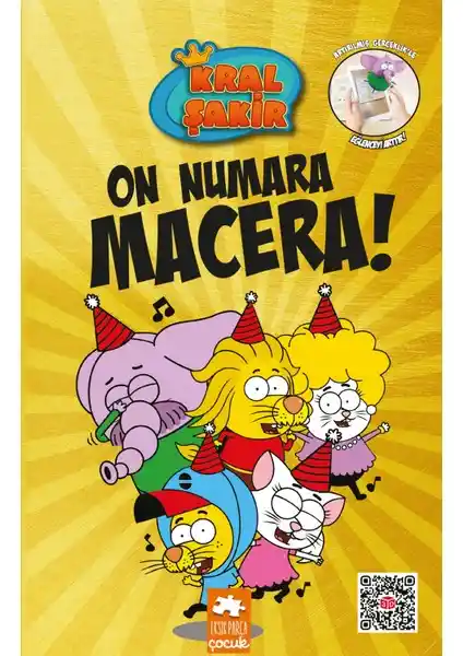 Eksik Parça Çocuk Kral Şakir 10 On Numara Macera Ciltli Kitap Türkçe Eğlenceli Hikaye