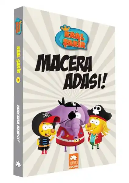 Eksik Parça Çocuk Kral Şakir 8: Macera Adası Kitabı Hakkında Detaylı Bilgi