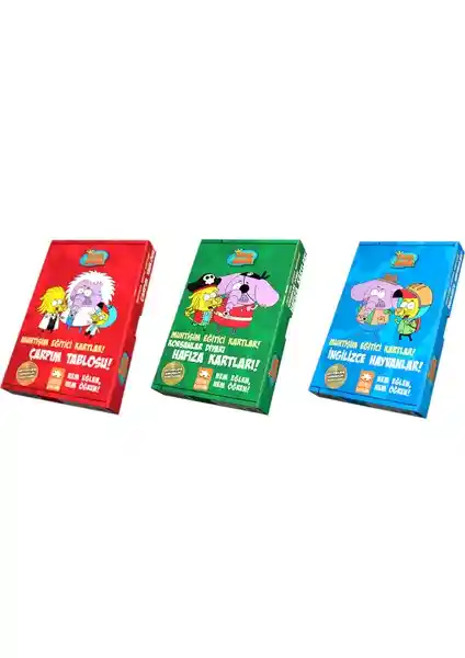 Eksik Parça Çocuk Kral Şakir Muhtişim Eğitici Kartlar Seti ile Eğlenerek Öğrenin