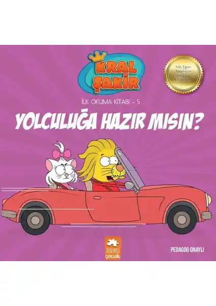 Eksik Parça Kral Şakir İlk Okuma Kitabı 5 Trafik Güvenliği ve Eğlence İçin Uygun