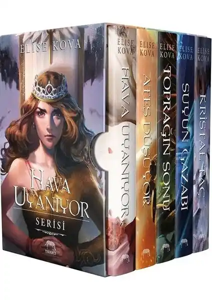 Elise Kova'nın Hava Uyanı Serisi Türkçe Ciltli Fantastik Kitaplar Listesi