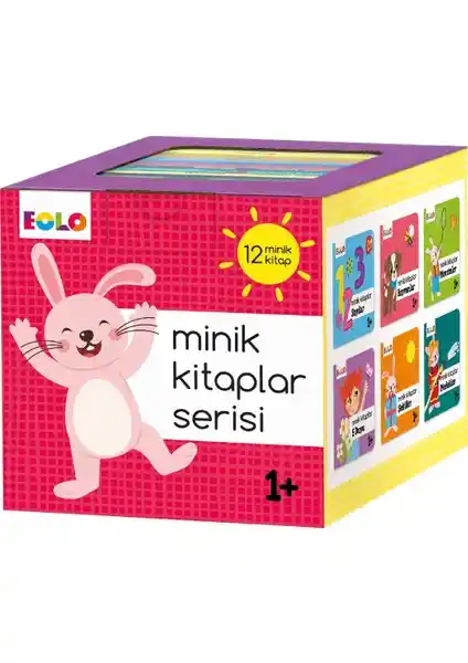 Eolo Minik Kitaplar Seti 12'li Çocuklar İçin Eğitici ve Dayanıklı Kitap Koleksiyonu
