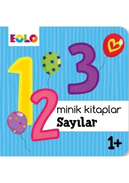 Eolo Yayıncılık Minik Kitaplar Serisi: Sayılar 1+ ile Temel Sayma Becerileri Geliştirme