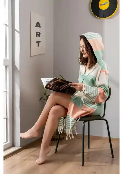 Ephemeris Pamuk Peştamal Bornoz ve Rozet Tekstil Hürrem Mor Peştamal Karşılaştırması