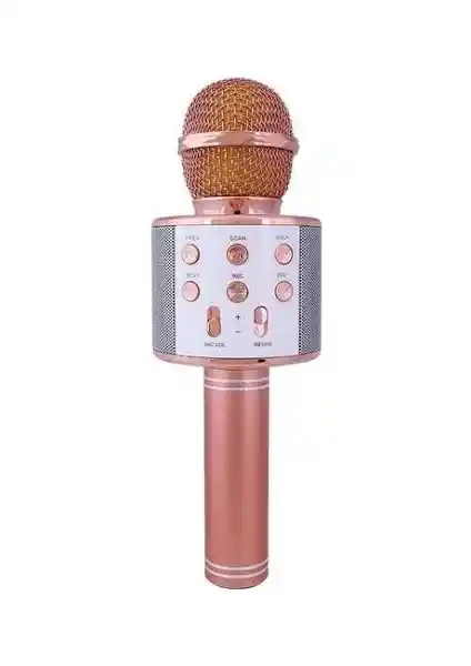 Evervox EVR KRK 02 Karaoke Mikrofon Rose Gold: Çok Fonksiyonlu Kablosuz Eğlence Cihazı