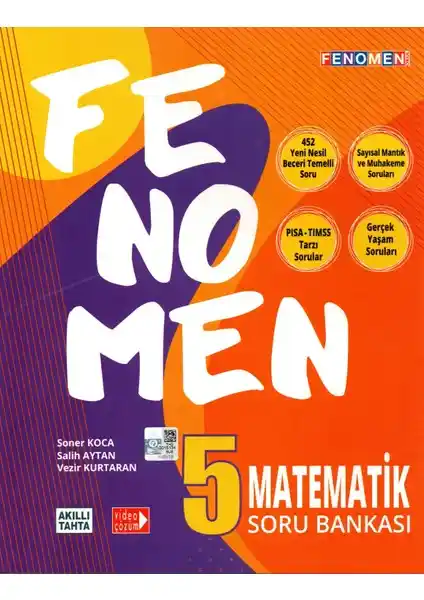 Fenomen 5. Sınıf Matematik Soru Bankası: Öğrencilerin Başarısını Artıran Güncel Eğitim Kaynağı