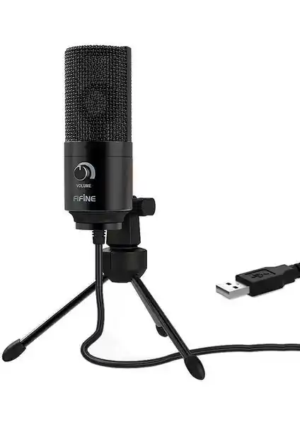 Fifine K669B USB Mikrofon: Yüksek Performans ve Uygun Fiyatlı Ses Çözümü