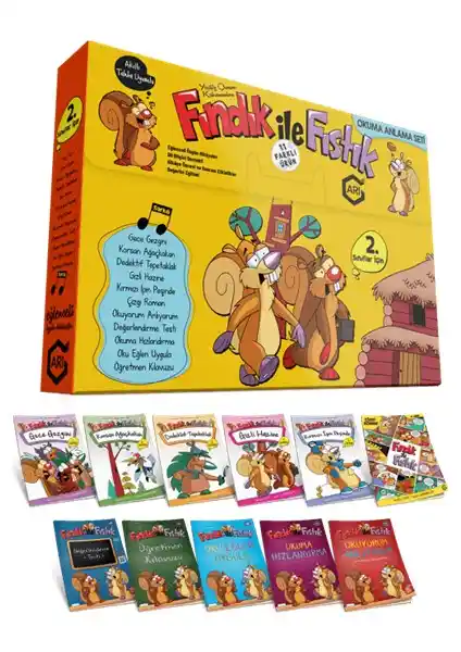 Fındık ile Fıstık Hikaye Kitabı 2-3. Sınıf Çocuklar İçin Eğitici ve Eğlenceli Okuma Kaynağı