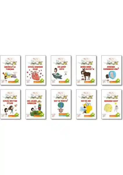 Gizemli Bahçe Yayınlarından 3. Sınıflar İçin Eğlenceli ve Eğitici Bilim Hikayeleri Seti