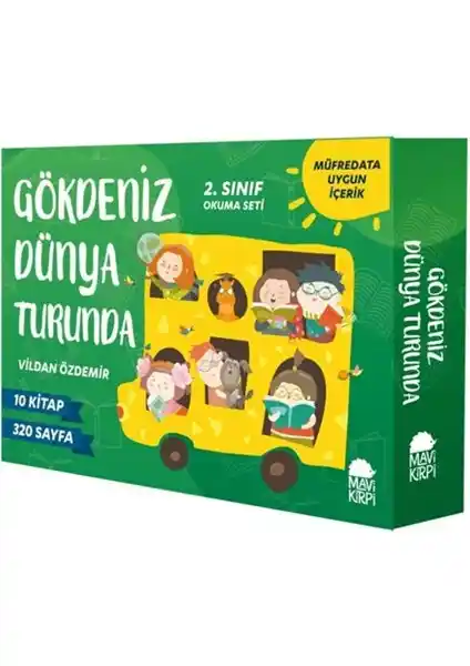 Gökdeniz Dünya Turunda 2. Sınıf Okuma Seti: Çocukların Hayal Gücünü Geliştiren Eğitici Hikaye Serisi