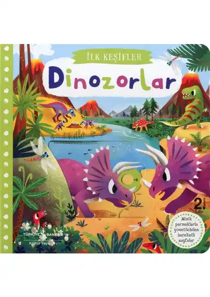 Hareketli Dinozorlar Çocuk Kitabı: Eğlenceli ve Eğitici Dinozor Dünyası Keşfi