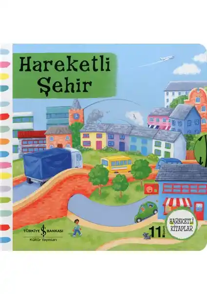 Hareketli Şehir Serisi Rebecca Finn Çocuklar İçin Eğlenceli ve Geliştirici Kitap