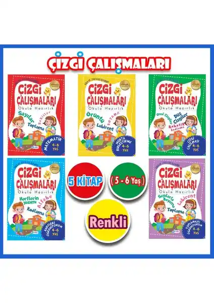 Harika Çocuk Yayınları Erken Dönem Gelişimi İçin Çok Yönlü Kitap Seti