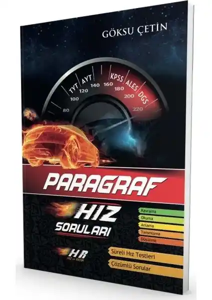 Hız ve Renk Yayınları'nın 2023 Paragraf Hız Soruları ile Sınava Etkili Hazırlık