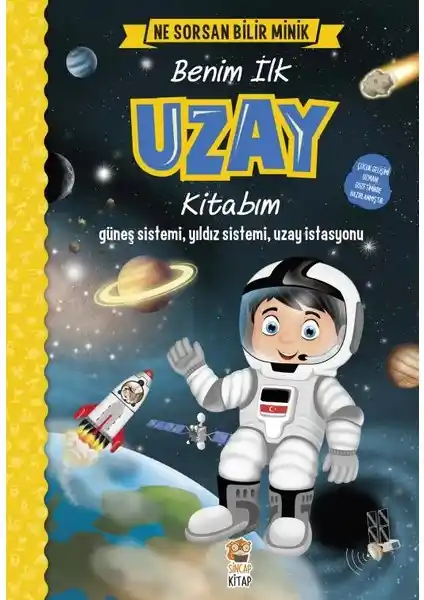 İlk Uzay Kitabı: Çocuklar İçin Renkli ve Eğitici Uzay Macerası Rehberi