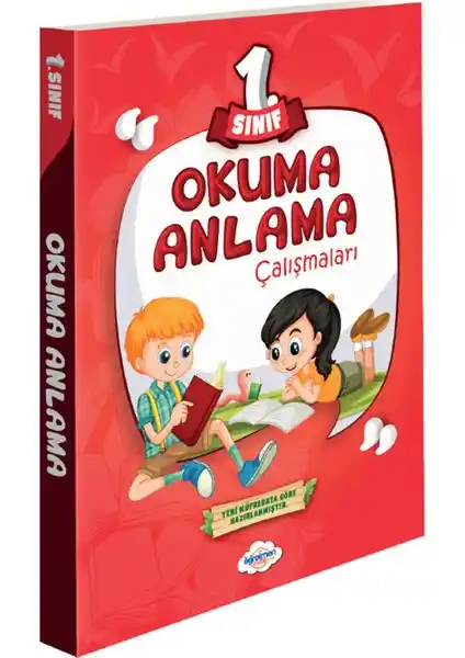İlkokul 1. Sınıf Öğrencileri İçin Öğretmen Evde Yayınları Okuma ve Anlama Kitabı