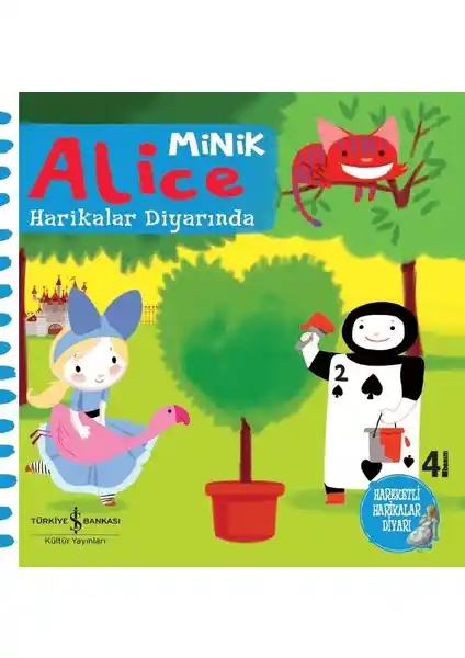 İş Bankası Kültür Yayınları Minik Alice Harikalar Diyarında Hareketli Kitap İncelemesi