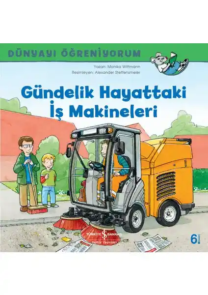 İş Makineleriyle Tanışan Çocuklar İçin Eğitici ve Renkli Kitap Önerisi