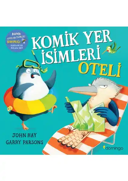 Komik Yer İsimleri Oteli: Çocuklar İçin Eğlenceli ve Öğretici Bir Hikaye Kitabı