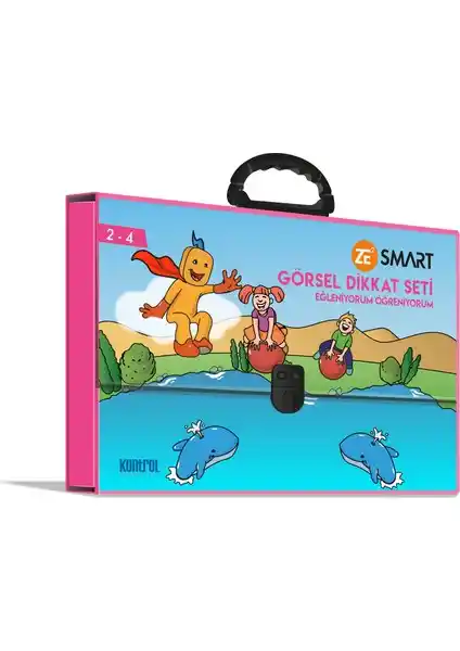Kontrol Yayıncılık 2-4 Yaş Zekare Smart Görsel Dikkat Seti ile Erken Çocukluk Bilişsel Gelişim Desteklenir