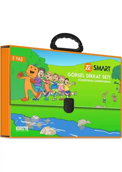 Kontrol Yayıncılık 5 Yaş Zekare Smart Görsel Dikkat Seti: Eğlenceli ve Eğitici Gelişim Aracı