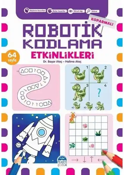 Koparmalı Robotik Kodlama Etkinlikleri - 5 Çocukların Bilişsel ve Motor Gelişimini Destekler