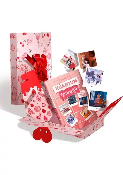 Kuantum Öpücüğü Kutulu Set: Aşk ve Bilim Kurgu Temalı Modern Türkçe Kitap