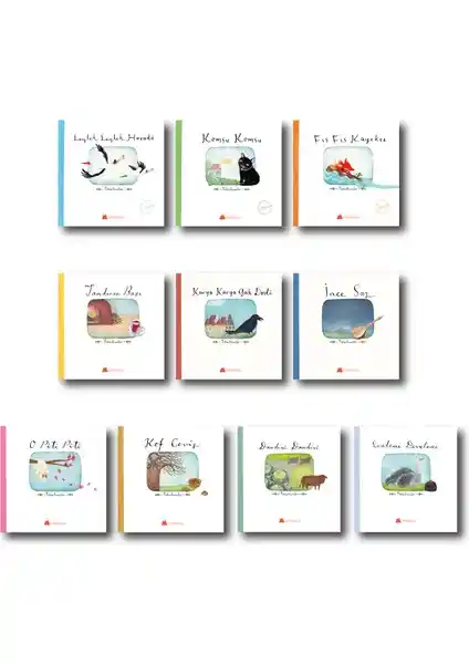 Kumdan Kale Yayınları Tekerlemeler Seti: Çocukların Dil ve Zihinsel Gelişimini Destekleyen Eğlenceli Kaynak