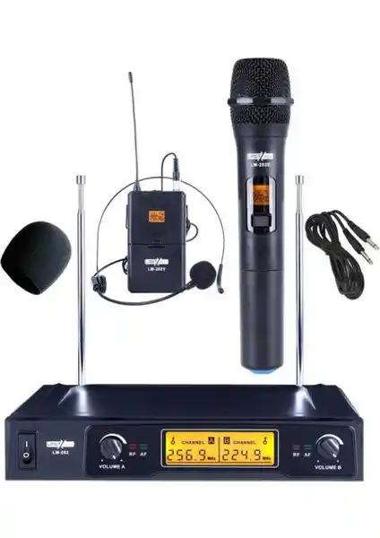 Lastvoice LM-202EH Çiftli Kablosuz Telsiz Mikrofon Seti Detaylı İnceleme ve Kullanım Özellikleri