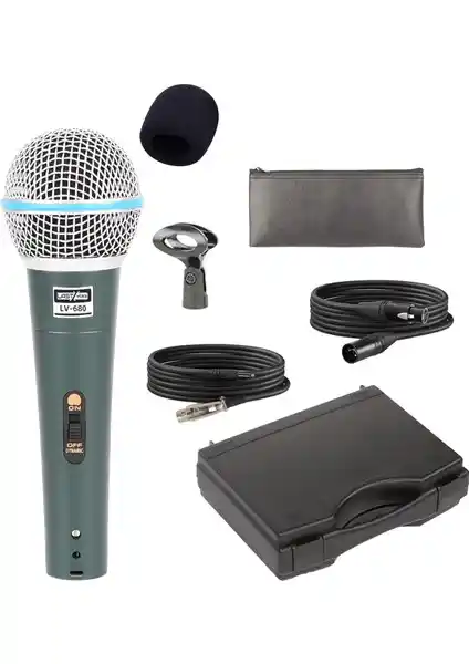 Lastvoice Lv-680 Profesyonel Dinamik El Mikrofonu İncelemesi ve Teknik Özellikler